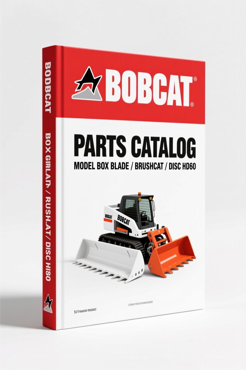 Bobcat BOX BLADE, BRUSHCAT, DISC HD80, LANDPLANE, LANDSCAPE RAKE 2002 Parts Catalog