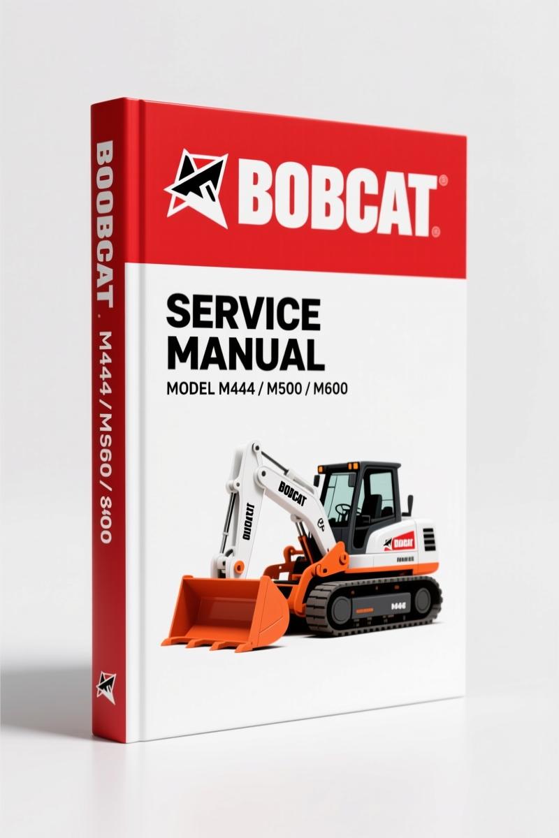 Bobcat M444, M500, M600, M610 2001 Service Manual – Factory Specs