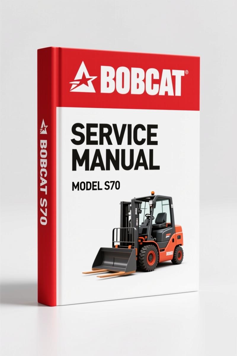 Bobcat S70 2008 Service Manual – OEM Factory Specs for S/N A3W611001+