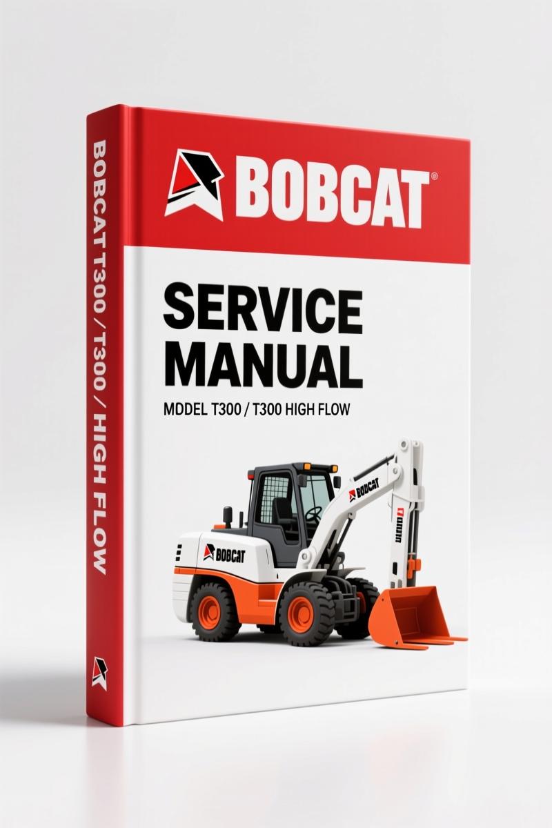 Bobcat T300, T300 HIGH FLOW 2003 Service Manual – Factory OEM Specs