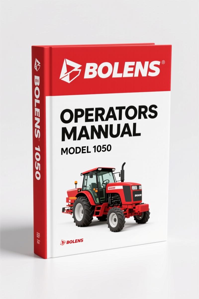 Bolens 1050 Operators Manual – Factory Specs for Husky Tractor
