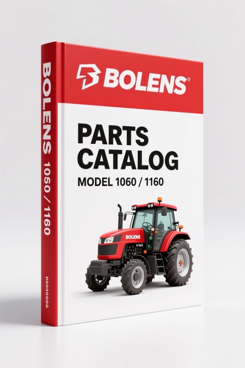 Bolens 1060, 1160 1980 Parts Catalog – OEM Fastener and Assembly Data