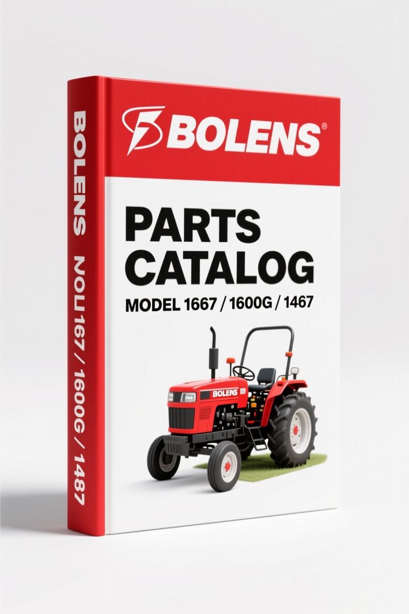 Bolens 1667, 1600G, 1467, 1402G 1989 Parts Catalog