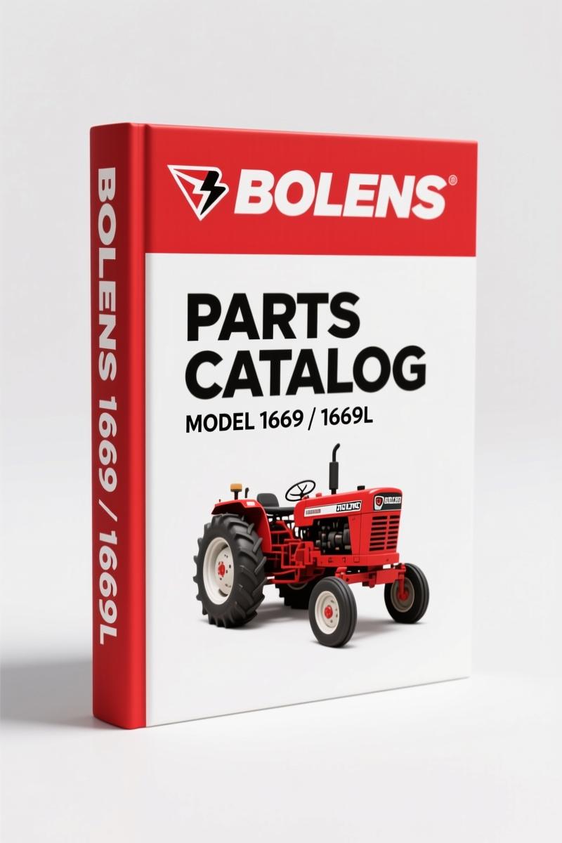 Bolens 1669, 1669L Parts Catalog - OEM Parts Data