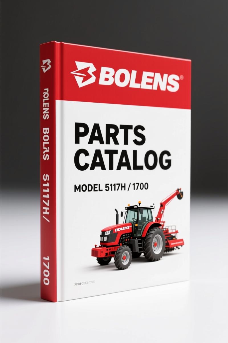 Bolens 5117H, 1700 1989 Parts Catalog – 19 Pages OEM