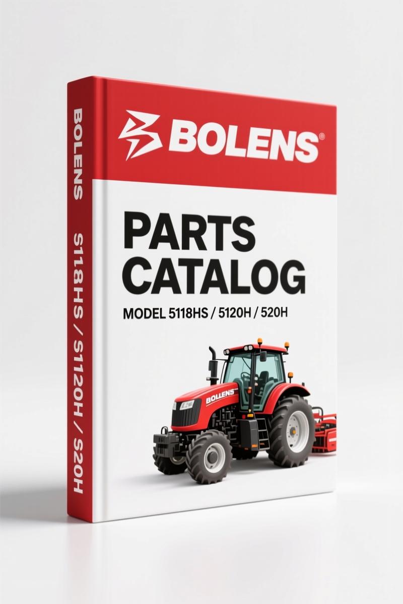 Bolens 5118HS, 5120H, 520H Parts Catalog – OEM Parts Identification