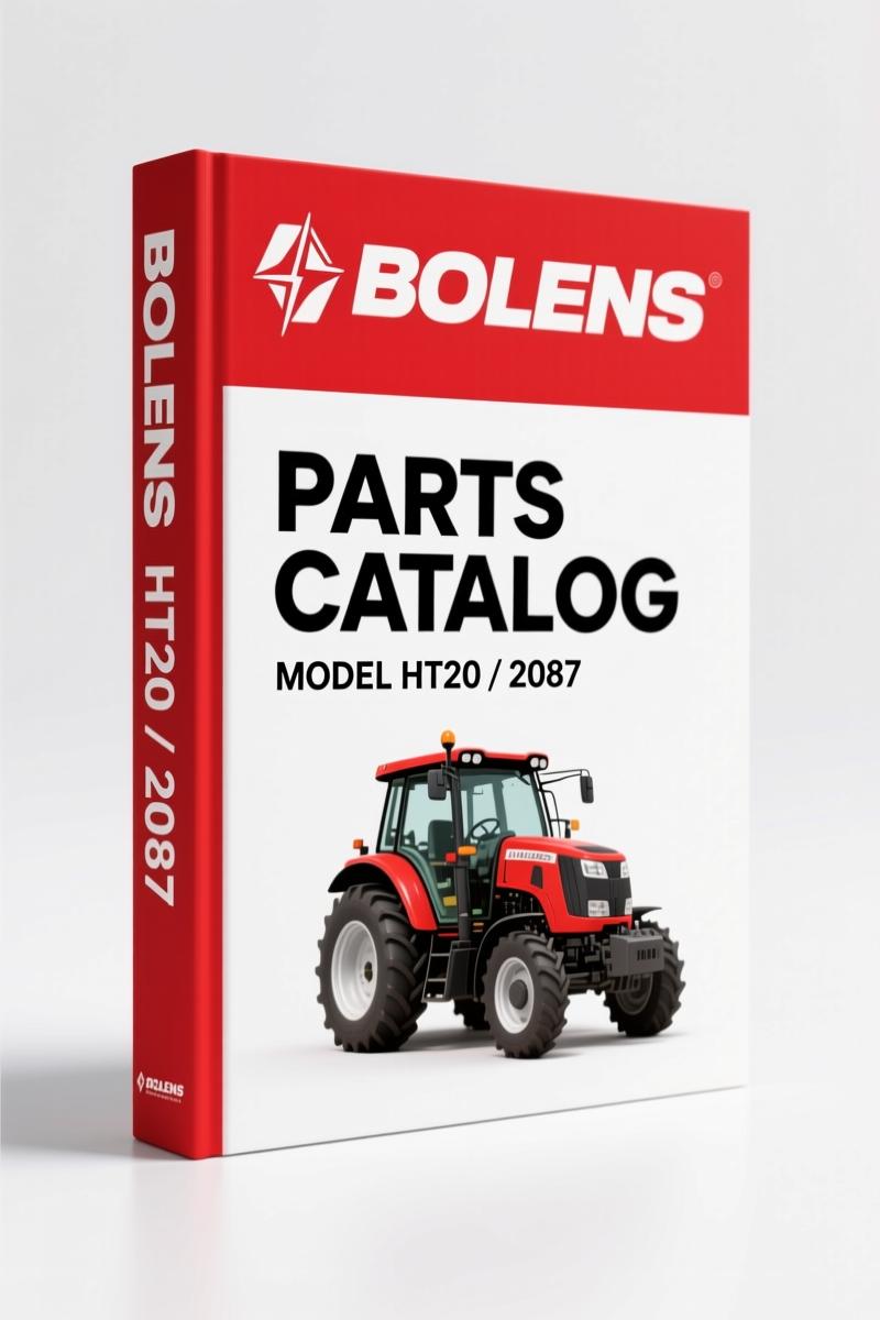 Bolens HT20, 2087 1977 Parts Catalog – 23 Pages OEM Parts List