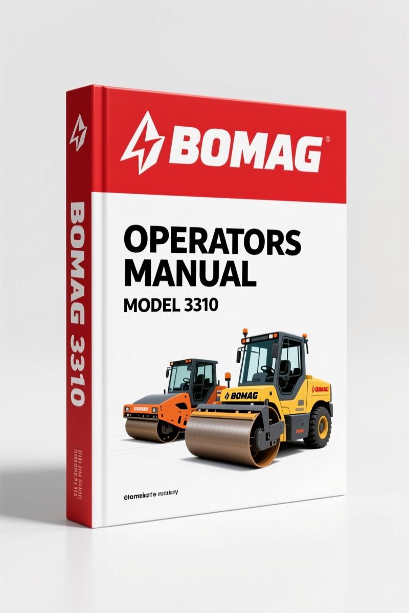 Bomag 3310 Operators Manual – OEM Safety & Operation Guide