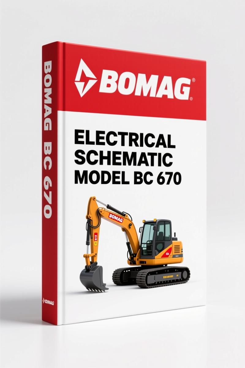 Bomag BC 670 1996 Electrical Schematic – OEM Factory Wiring Diagram