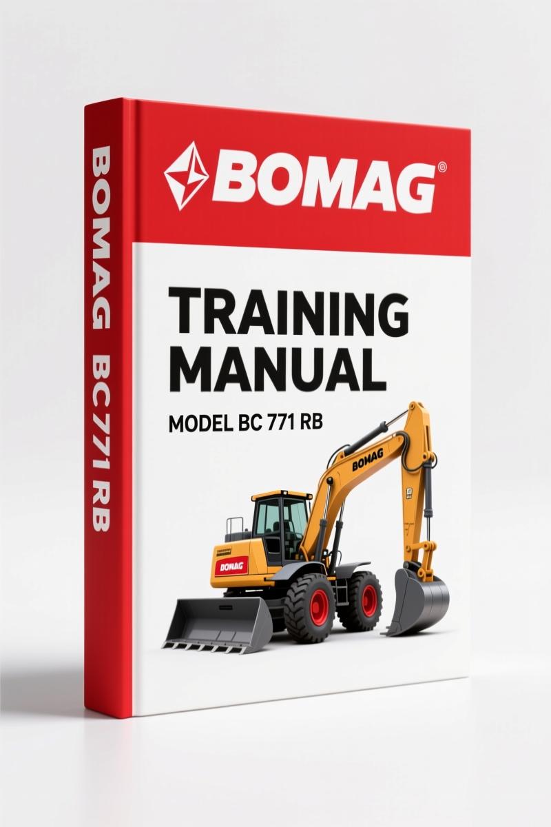 Bomag BC 771 RB 1999 Training Manual – OEM Service Documentation