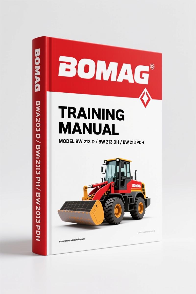 Bomag BW 213 D, BW 213 DH, BW 213 PDH, BW 214 DH, BW 214 PDH 2003 Training Manual