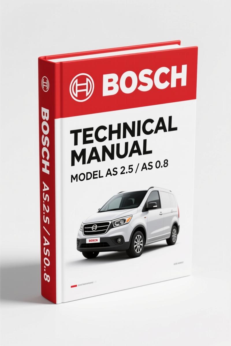 Bosch AS 2.5, AS 0.8 Technical Manual – 84 Pages of OEM Specs