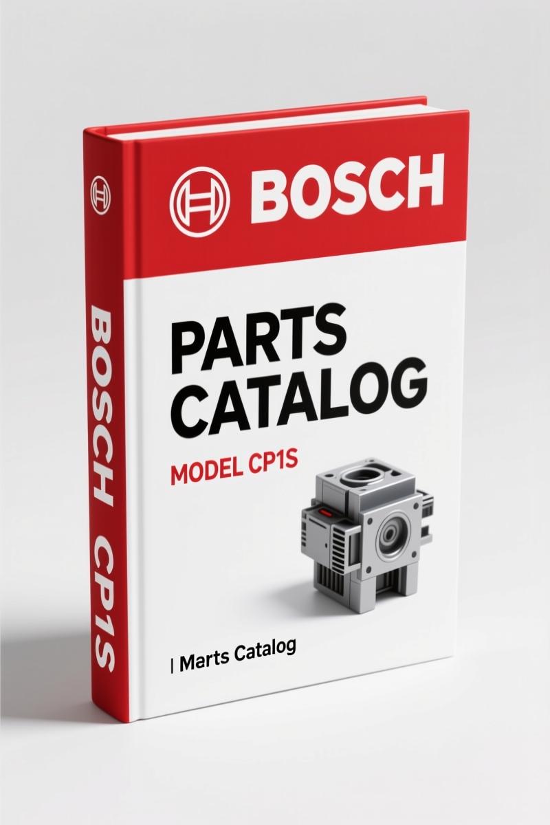 Bosch CP1S, CP1K, CP2, CP3-TECTOR, CP3 Parts Catalog 147 Pages