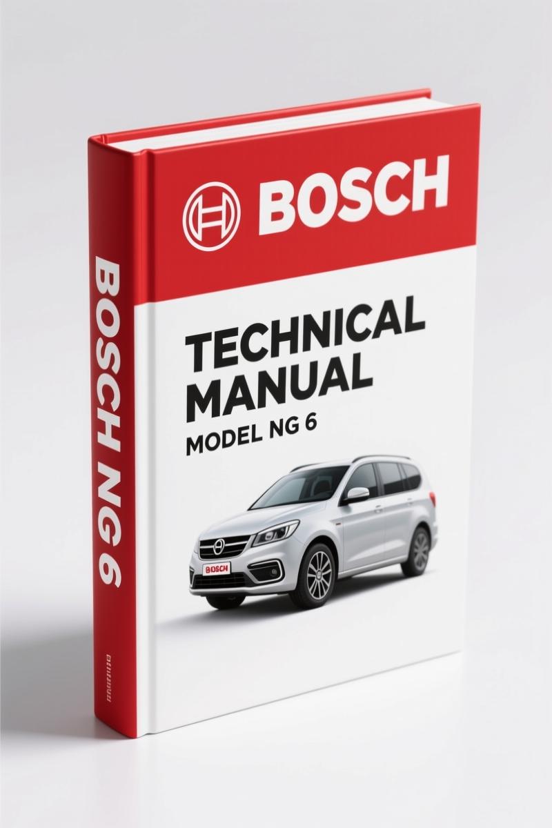 Bosch NG 6 Technical Manual – Proportional Pilot Pressure Valve Specs
