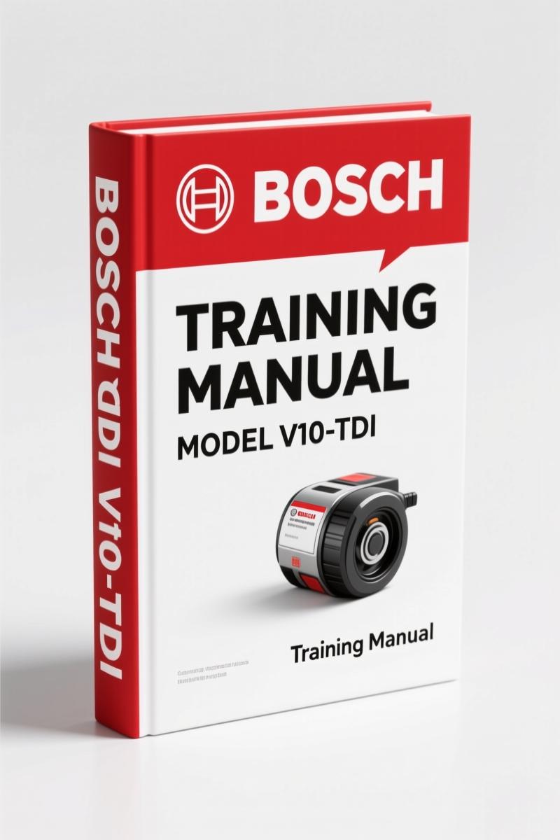 Bosch V10-TDI, R5-TDI Training Manual – EDC 16 Diesel Control