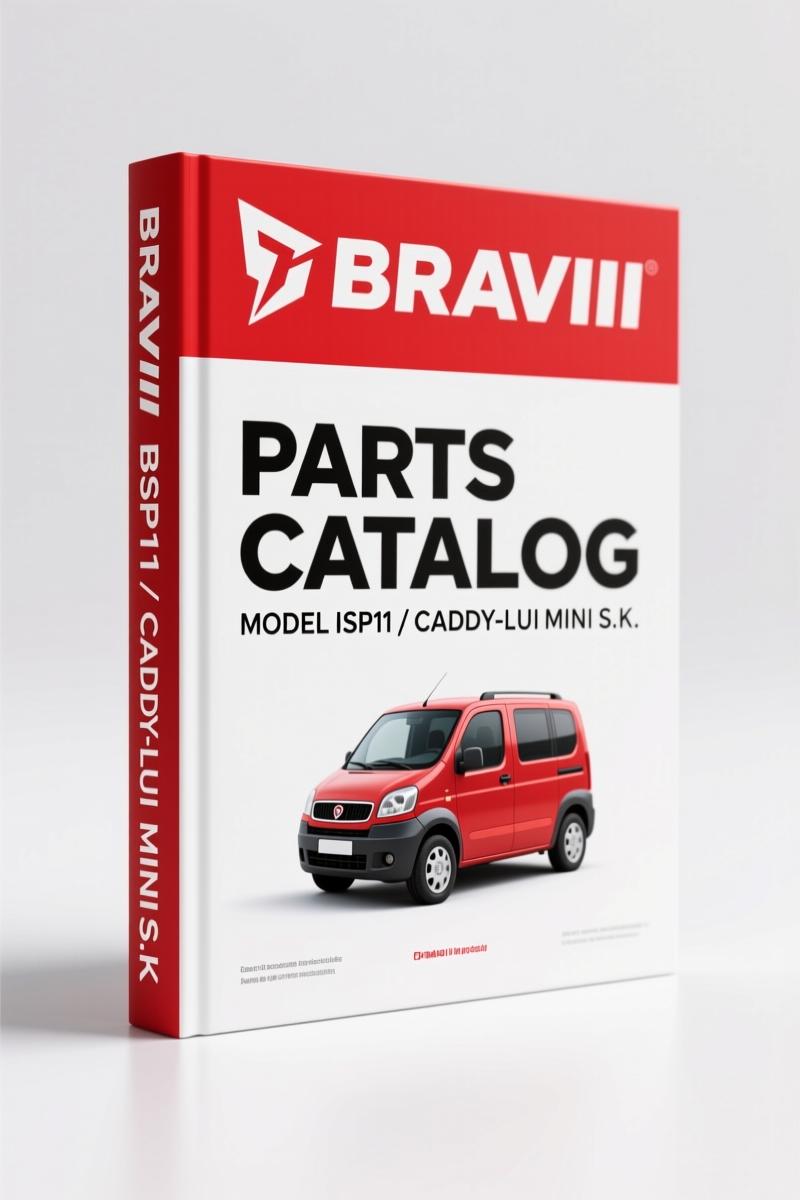 Bravii ISP11, CADDY-LUI MINI S.K. Parts Catalog – 18-Page OEM Spare Parts List