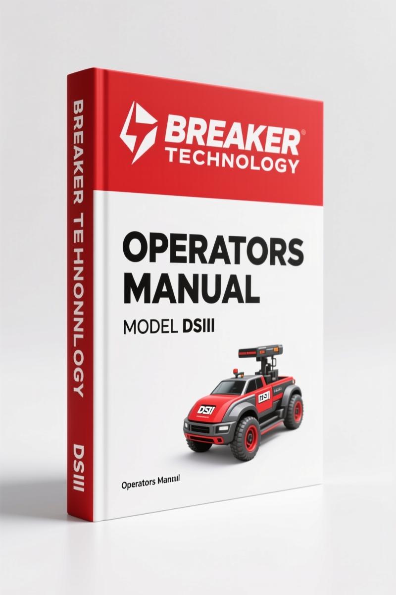 Breaker Technology DSIII TB335 2008 Operators Manual – OEM Specs