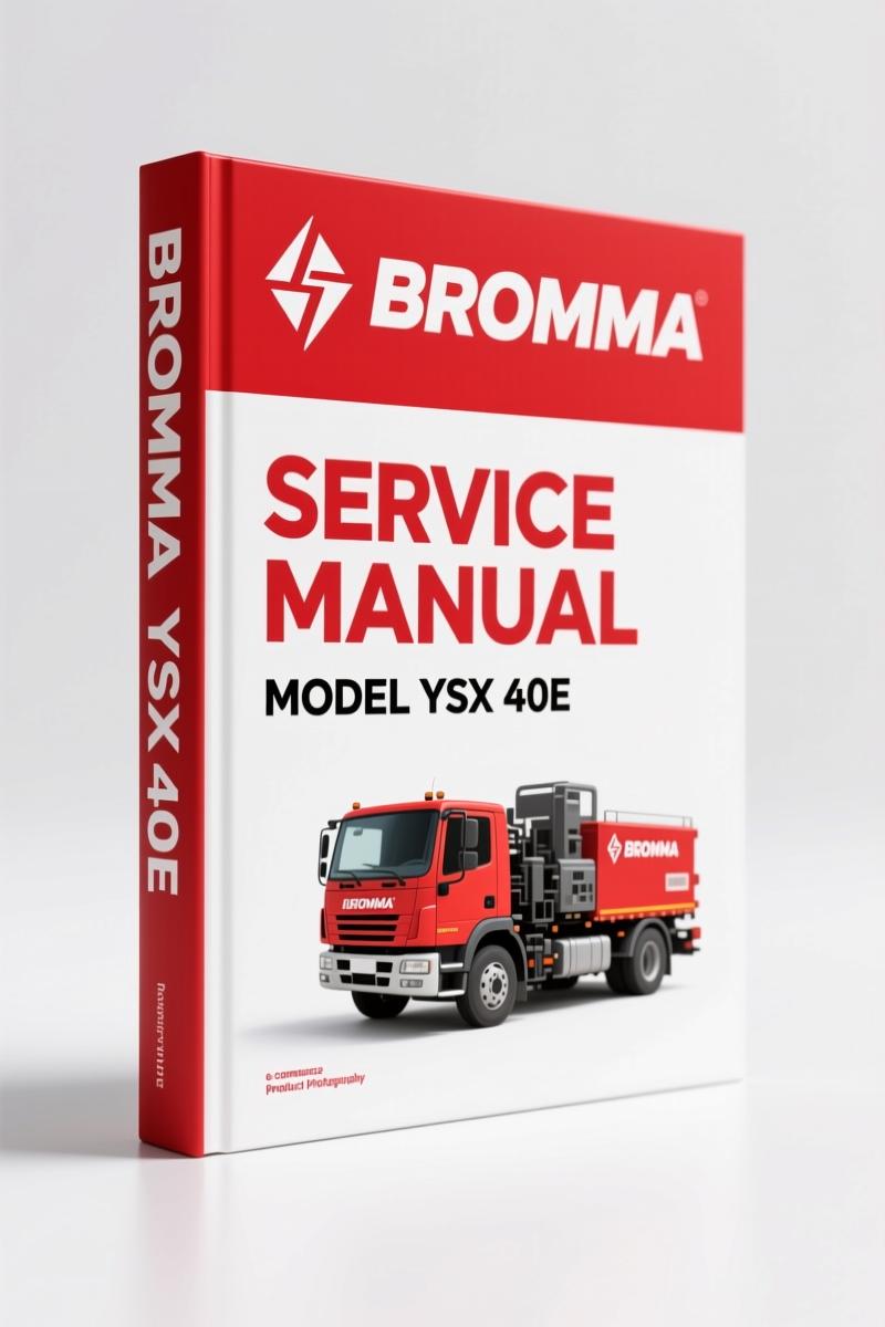 Bromma YSX 40E 2003 Service Manual – OEM Factory Data for Spreaders