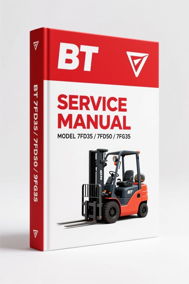 BT 7FD35, 7FD50, 7FG35, 7FG50 Service Manual – 638 Pages