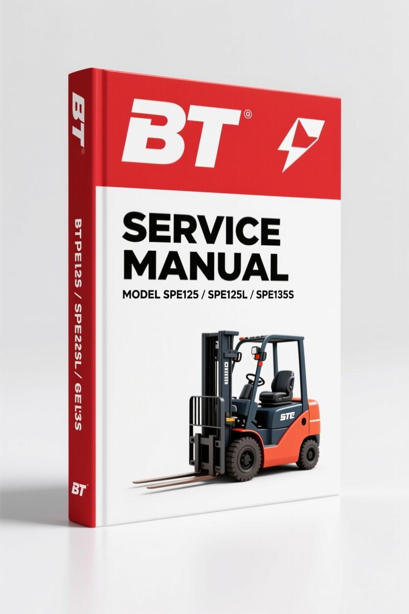 BT SPE125, SPE160, SPE125L, SPE135S, SPE160L 2006 Service Manual – 190 Pages
