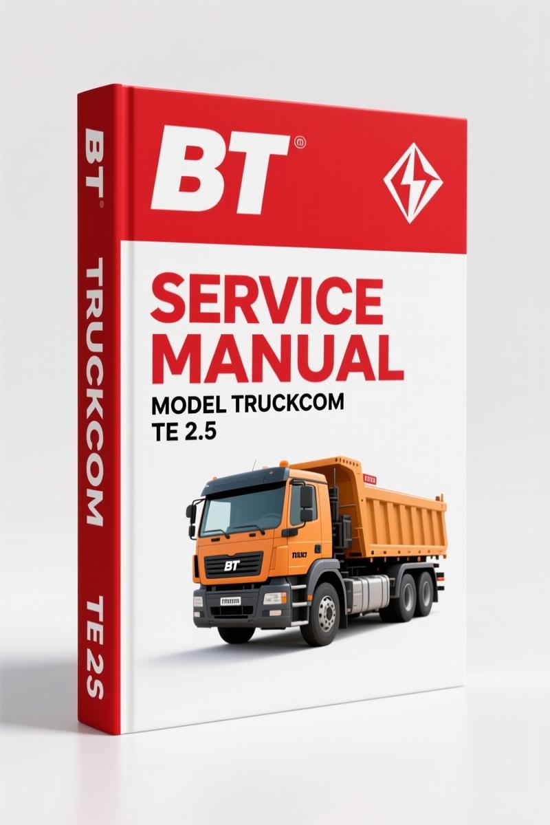 BT TruckCom TE 2.5 2009 Service Manual – 44 Pages OEM Diagnostics