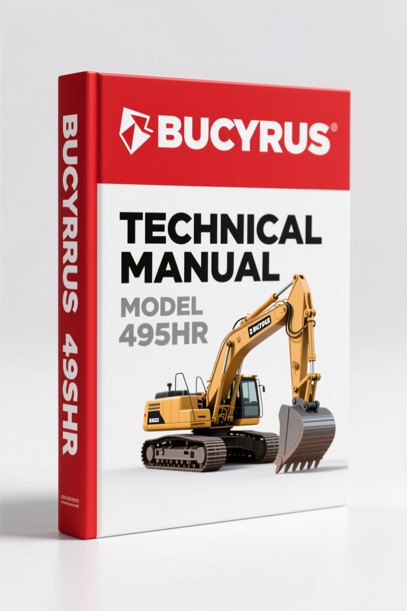 Bucyrus 495HR 2003 Technical Manual – Factory Assembly & Safety Reference