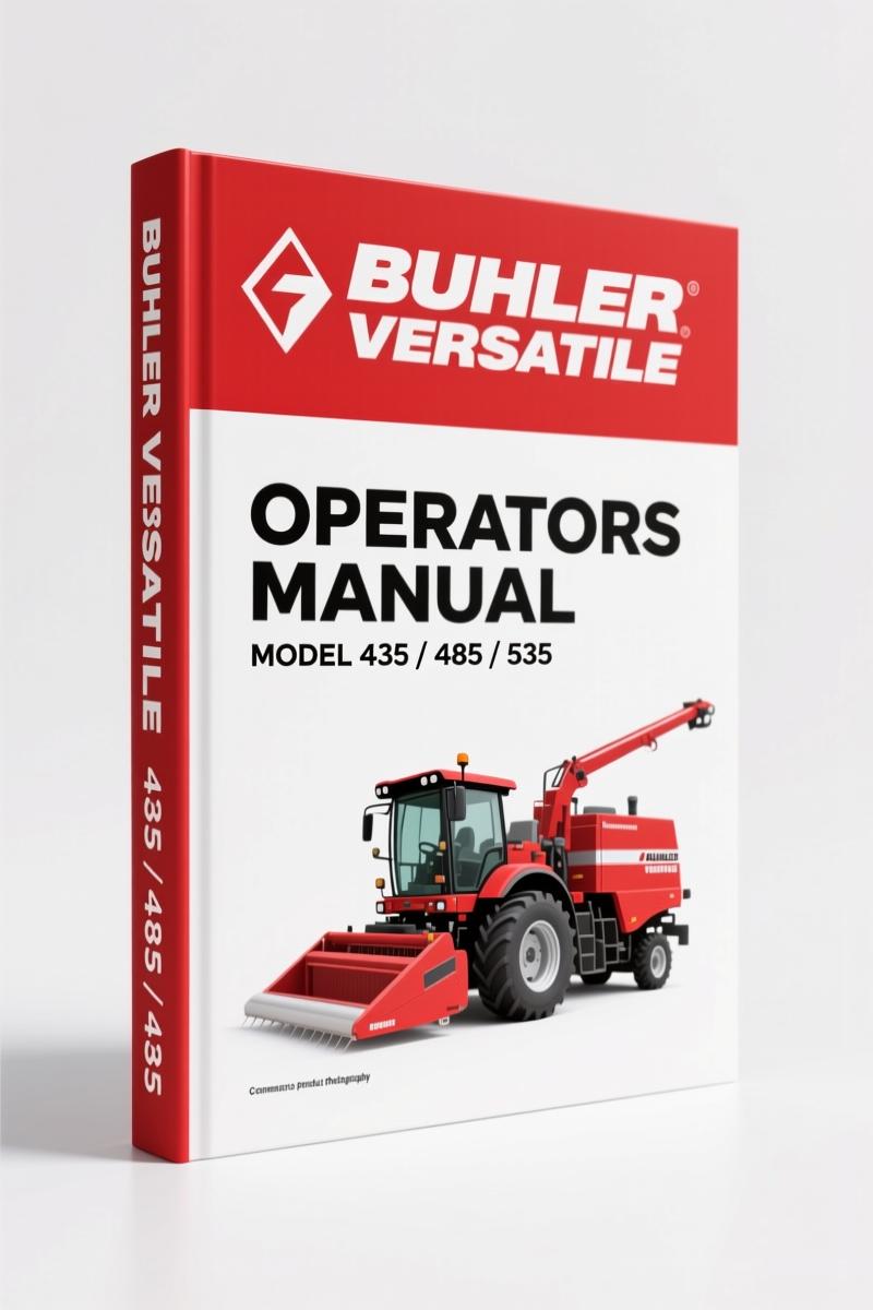 Buhler Versatile 435, 485, 535 2007 Operators Manual – OEM Specs