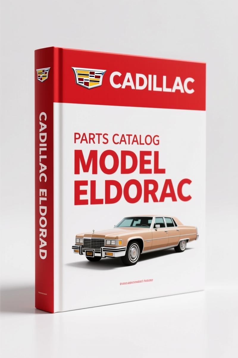 Cadillac Eldorado 1973 Parts Catalog – OEM Factory Part Identification