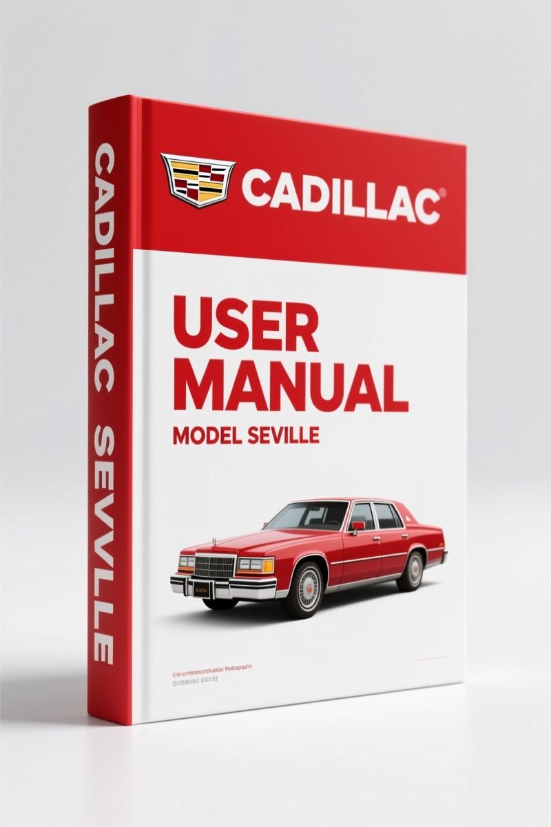 Cadillac Seville User Manual – 1999 OEM Factory Documentation