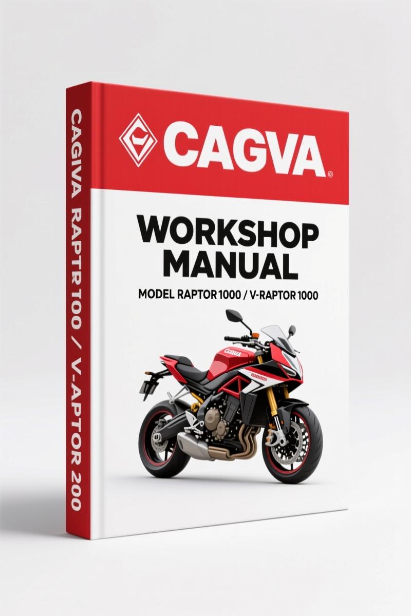 Cagiva Raptor 1000, V-Raptor 1000 Workshop Manual – 418 Pages