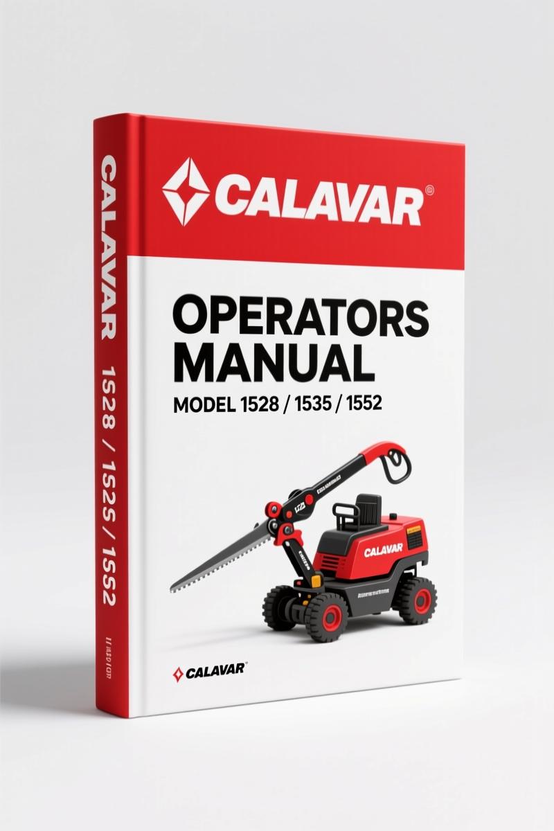 Calavar 1528, 1535, 1552, 2035, 2052 1981 Operators Manual – OEM Specs