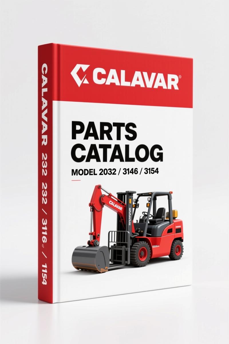 Calavar 2032, 3146, 3154, 3160 1993 Operators Manual – OEM Safety Specs