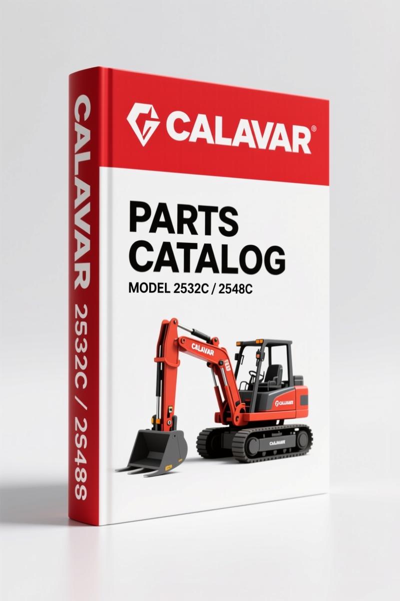 Calavar 2532C, 2548C 1993 Parts Catalog – OEM Exploded Views & Part Numbers