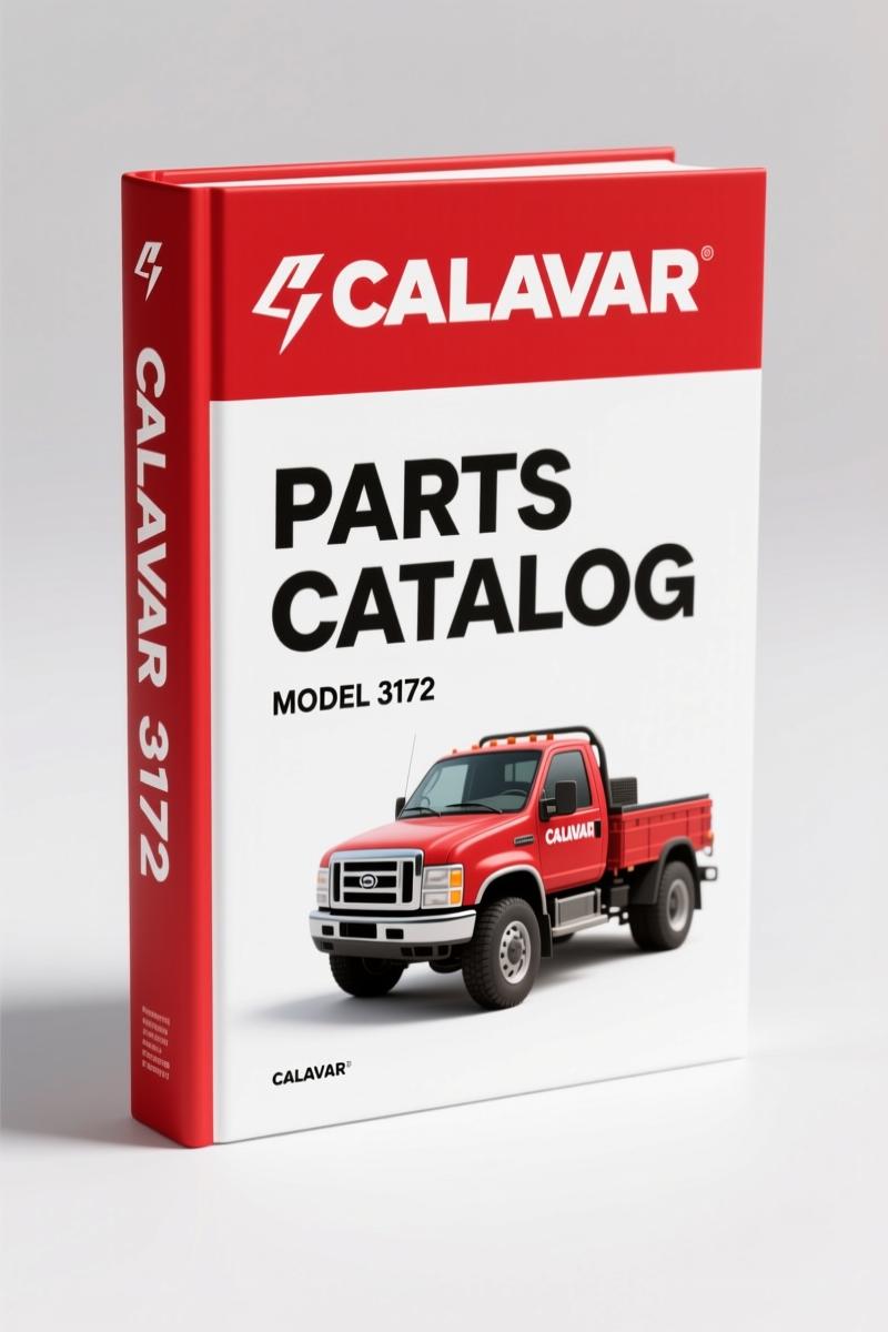 Calavar 3172 1991 Parts Catalog – OEM Exploded Views & Part Numbers
