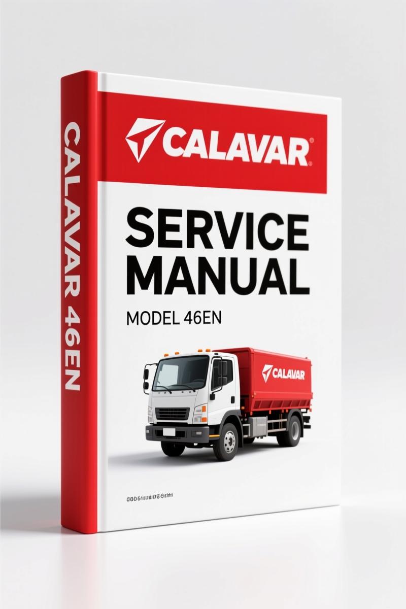 Calavar 46EN 1983 Service Manual – 187 Pages OEM Factory Specs
