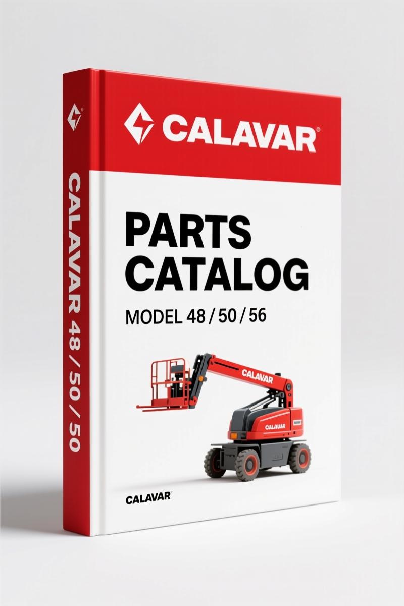 Calavar 48, 50, 56, 58, 68 1981 Parts Catalog – OEM Exploded Views & Part Numbers