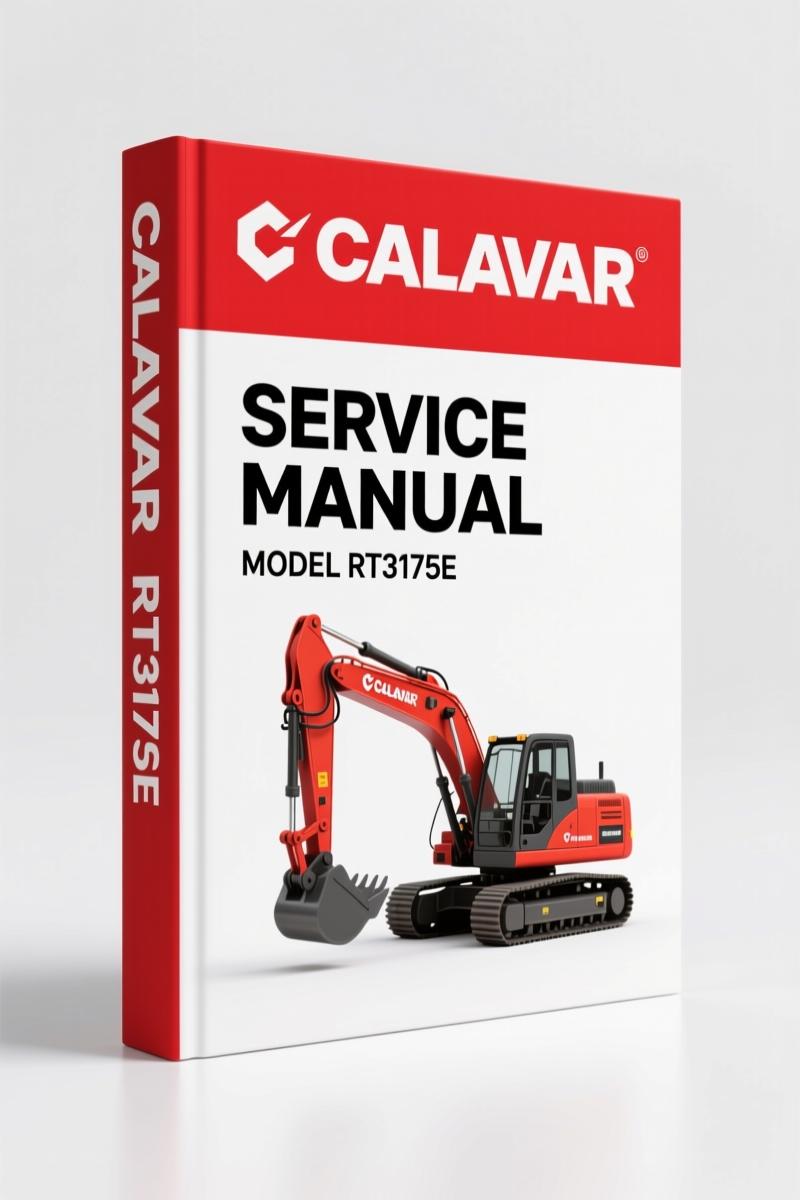 Calavar RT3175E Service Manual – 88 Pages OEM Factory Specs