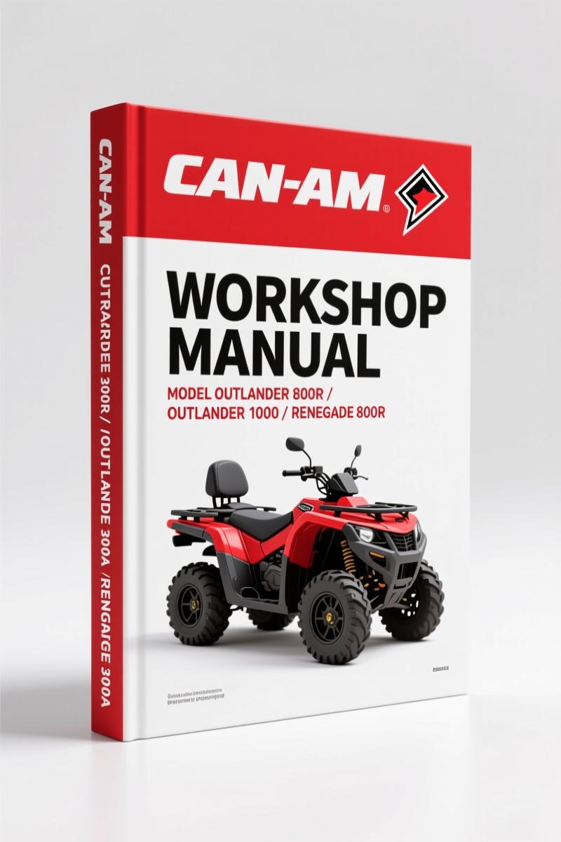 Can-am Outlander 800R, Outlander 1000, Renegade 800R, Renegade 1000 2012 Workshop Manual