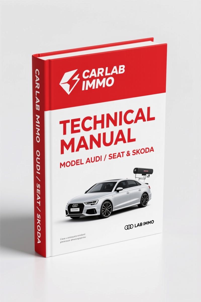 CAR LAB IMMO Audi Seat Skoda VW PASSAT B5 Technical Manual 55 Pages