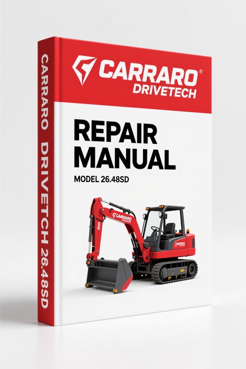 Carraro Drivetech 26.48SD 2012 Repair Manual – Factory Axle Specs