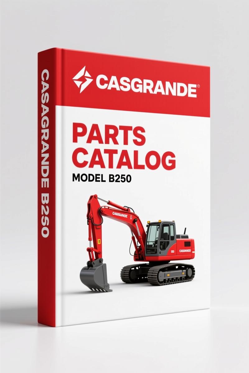 Casagrande B250 Parts Catalog – 393 Pages OEM Exploded Views