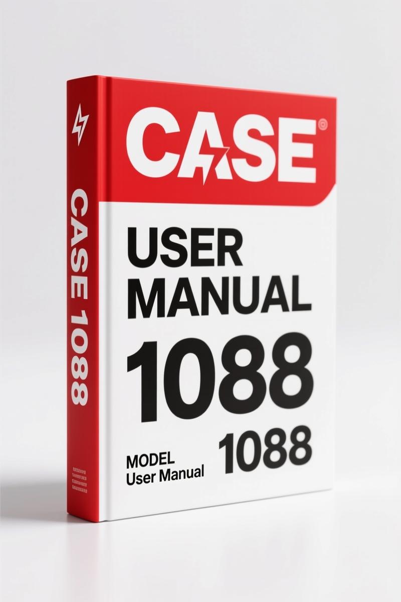 Case 1088 User Manual – Factory Specs for Operation & Maintenance
