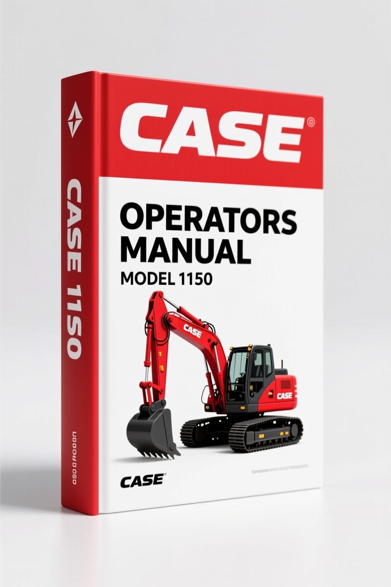 Case 1150 1995 Operators Manual – Factory Specs for Crawler