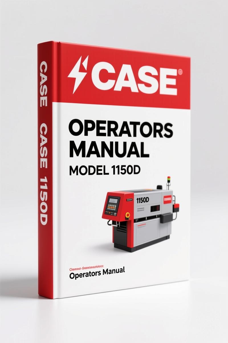 Case 1150D, 1155D 1995 Operators Manual – Factory Specs