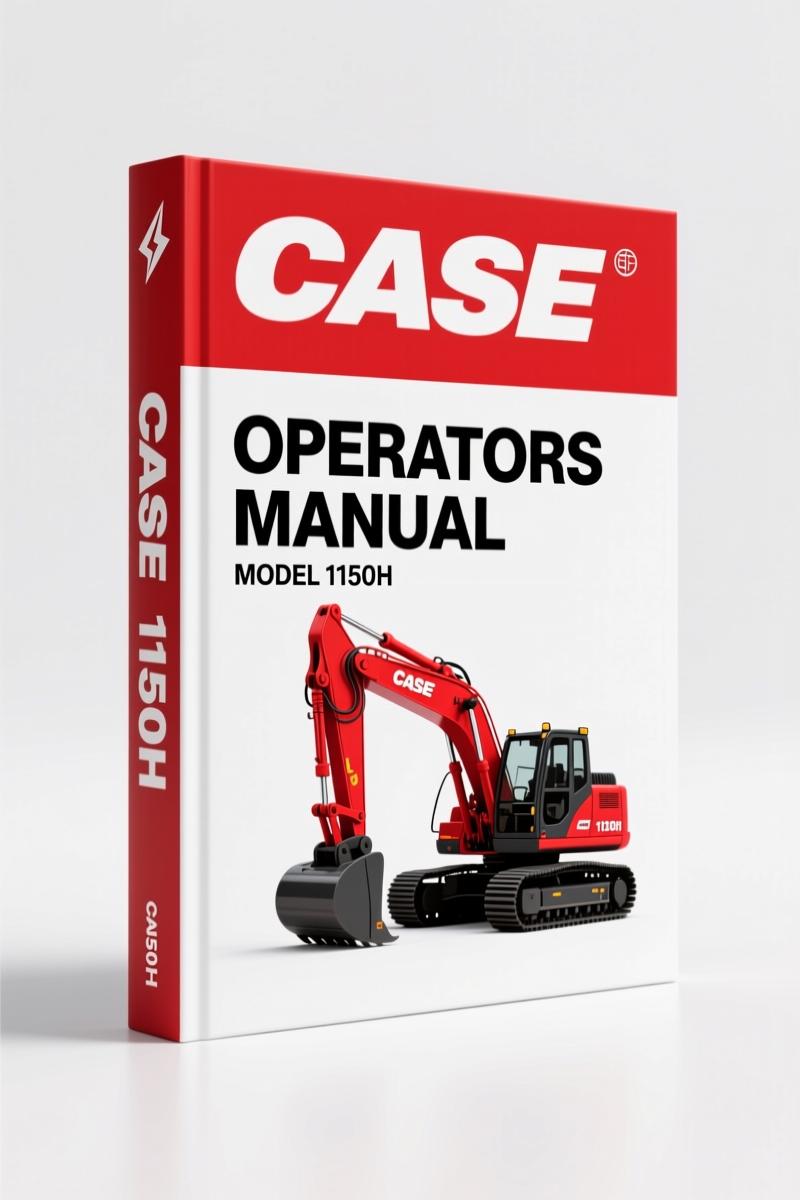 Case 1150H Operators Manual – Factory Specs for Pre-Operation and Maintenance