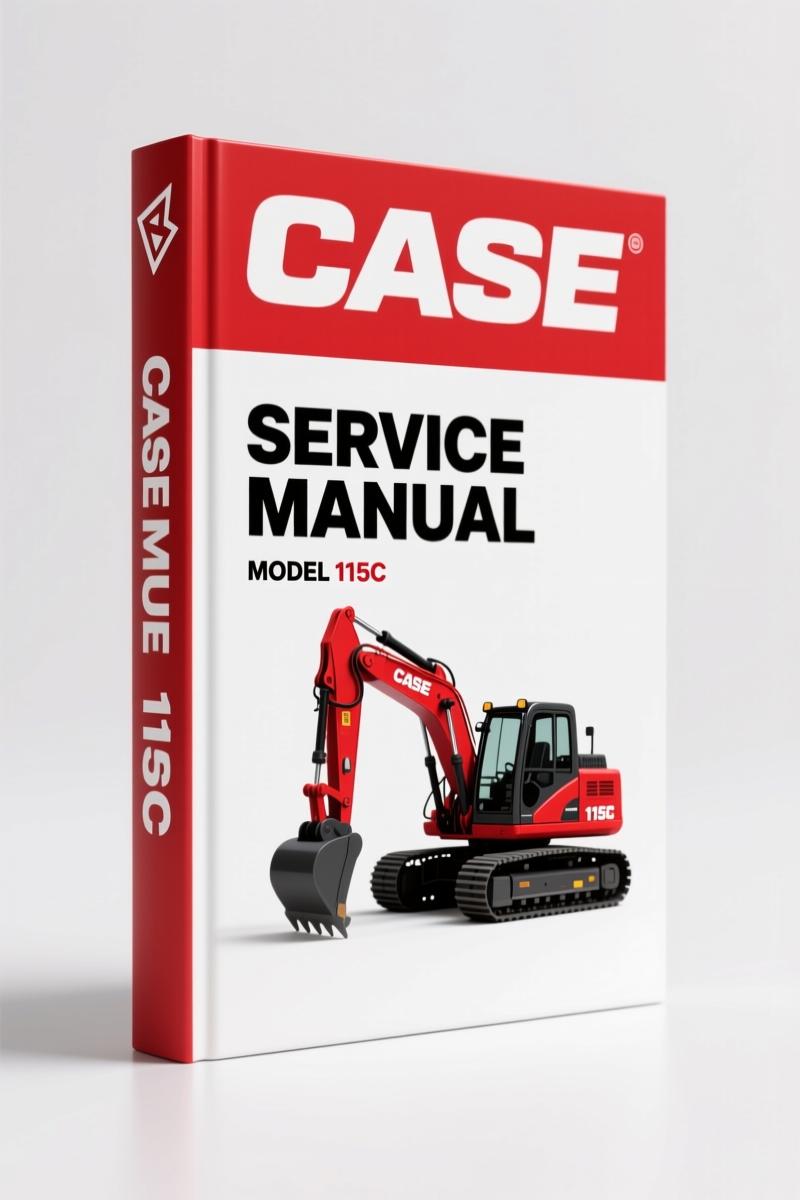 Case 115C 1981 Service Manual – Factory Specs for Poclain Excavator