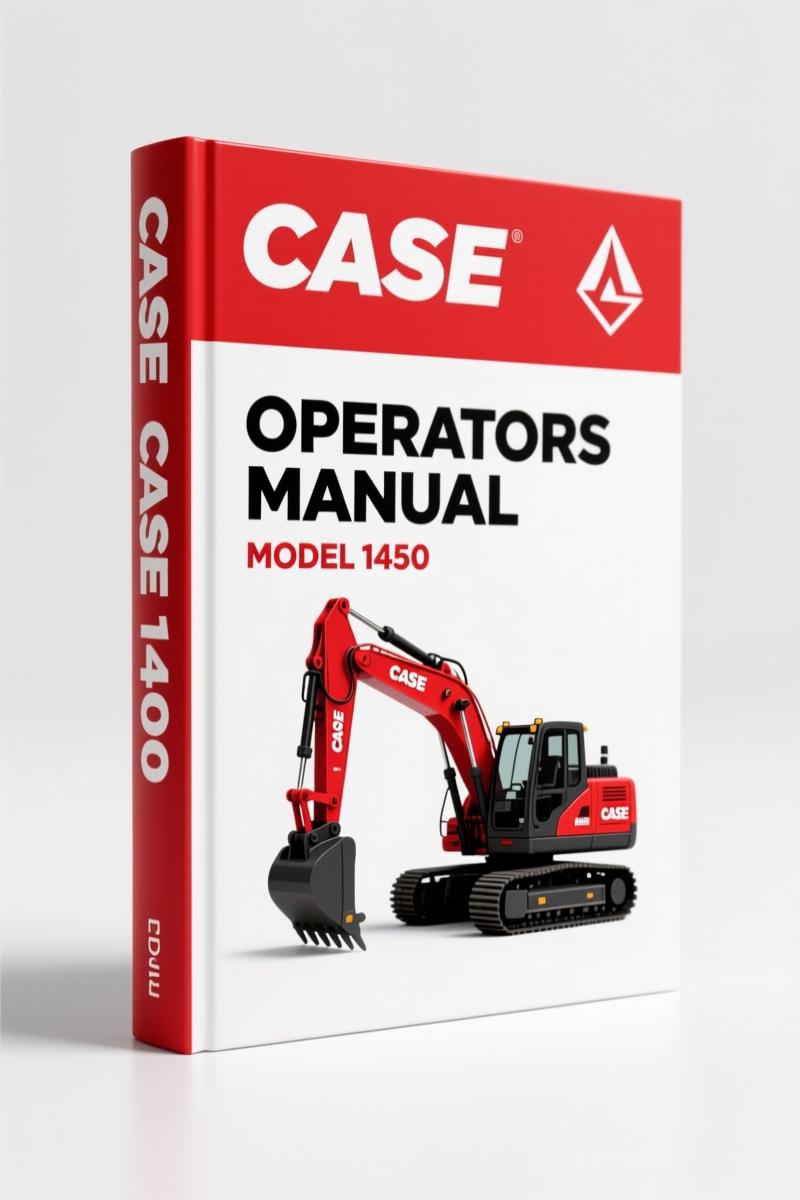 Case 1450 1995 Operators Manual – OEM Factory Specs