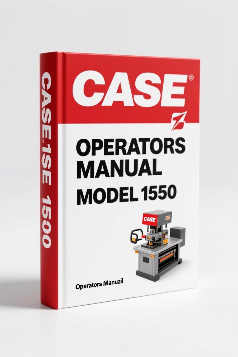 Case 1550 1995 Operators Manual – Factory Specs on AutoFix Global