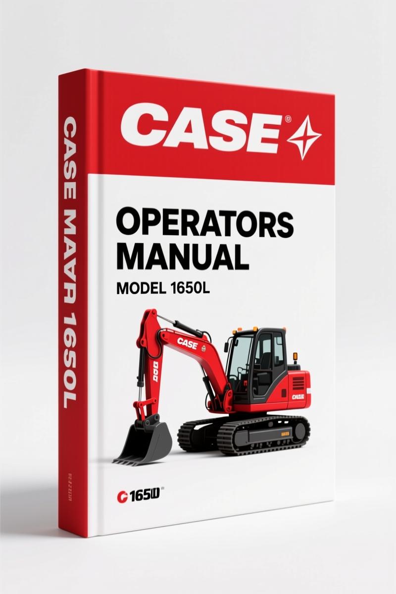 Case 1650L 2007 Operators Manual – Factory Specs