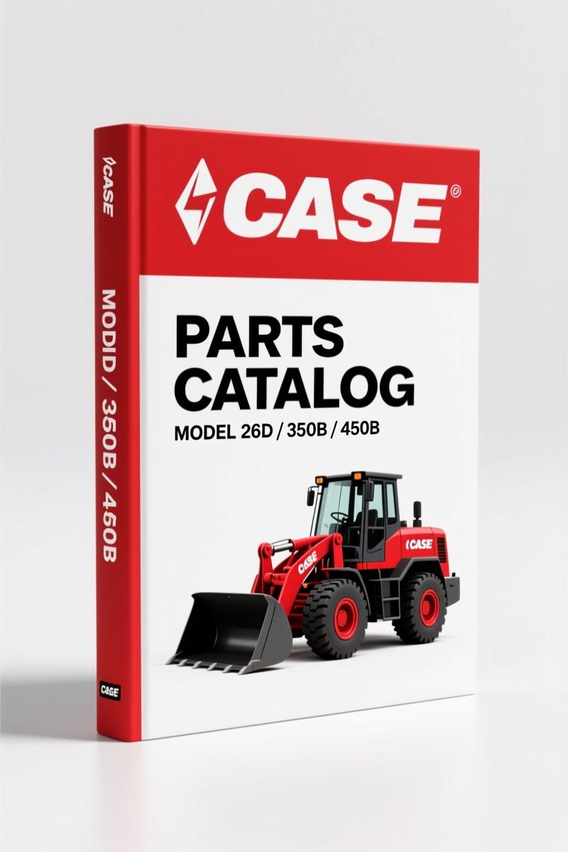 Case 350B, 450B, 26D 1982 Operators Manual – Factory Specs & Maintenance